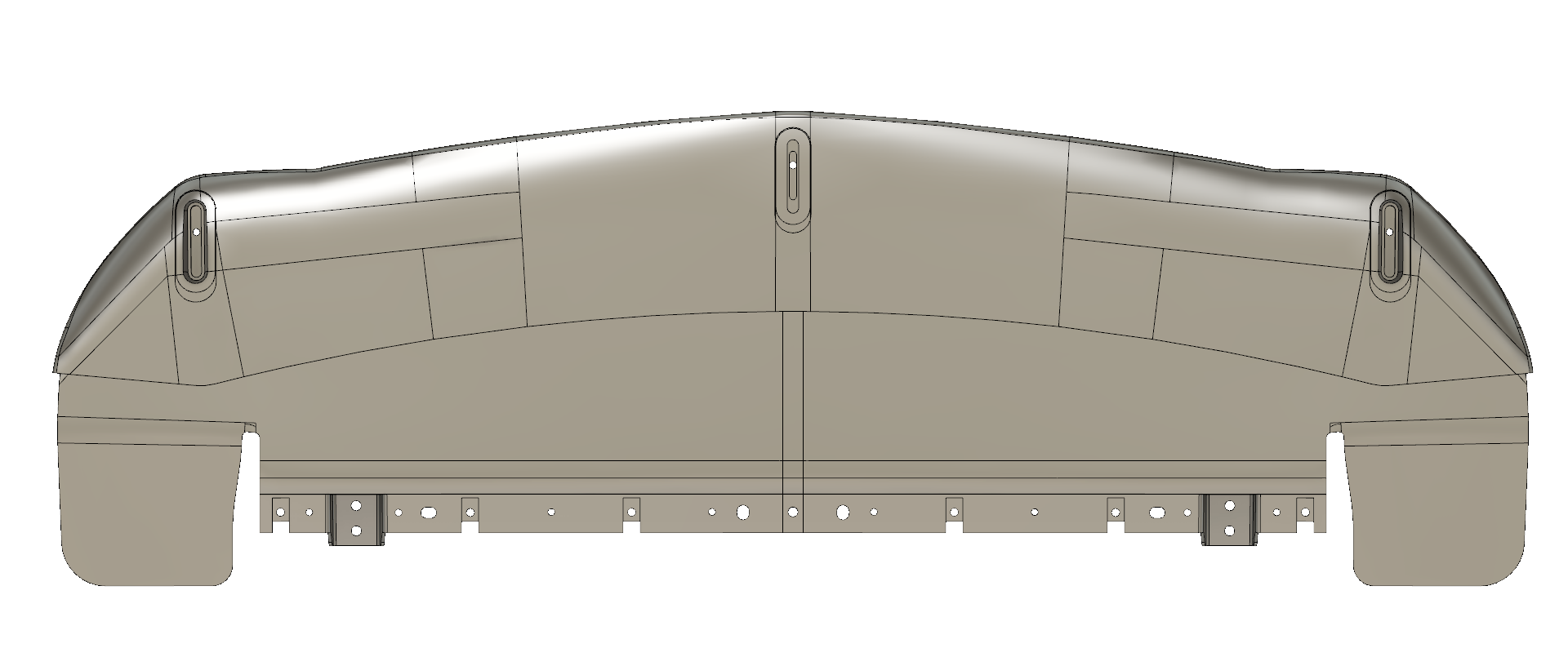 Front Adjustable Splitter for Giulia GTAm - view 2