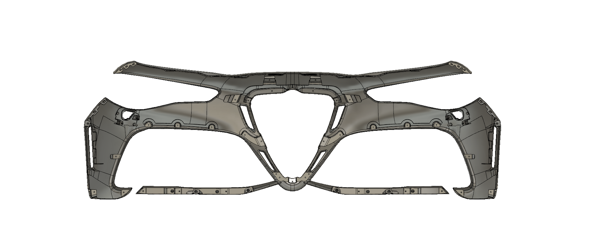 Front Bumper for Giulia GTAm - view 3