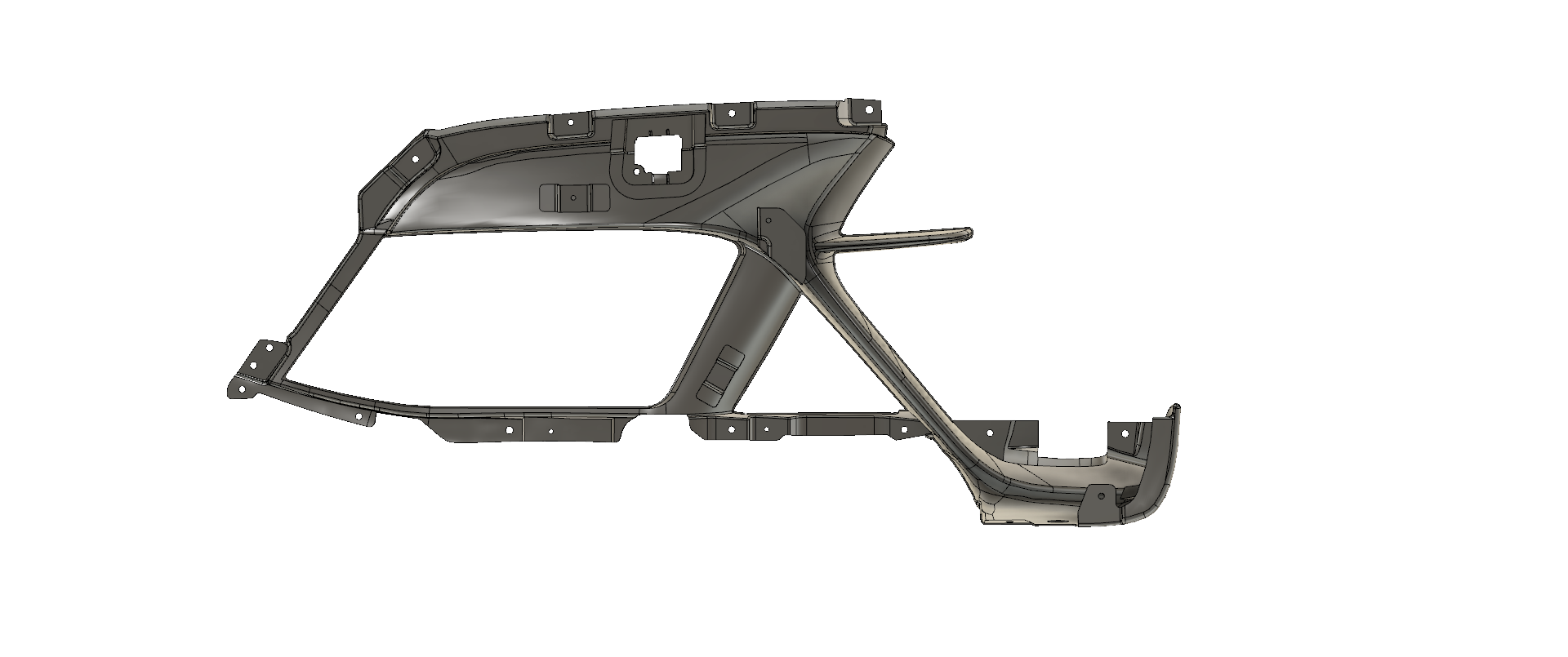 Front Bumper Side Insert for Giulia GTAm - view 2